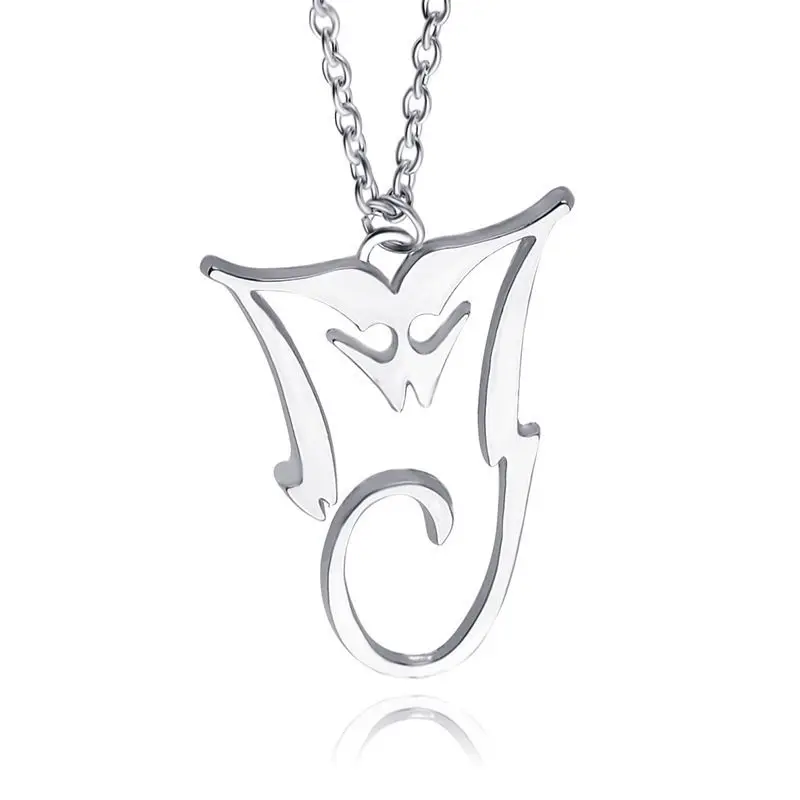 国際的なスーパースター、マイケル・ジャクソンのネックレス。マ - Anime Pendant Necklace のレビューと価格