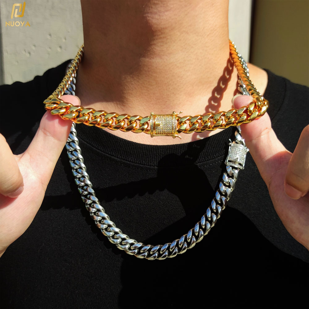 6-12mm ヒップホップ キューバンチェーン アイスクラス - Cuban Link Chain 12Mm のレビューと価格