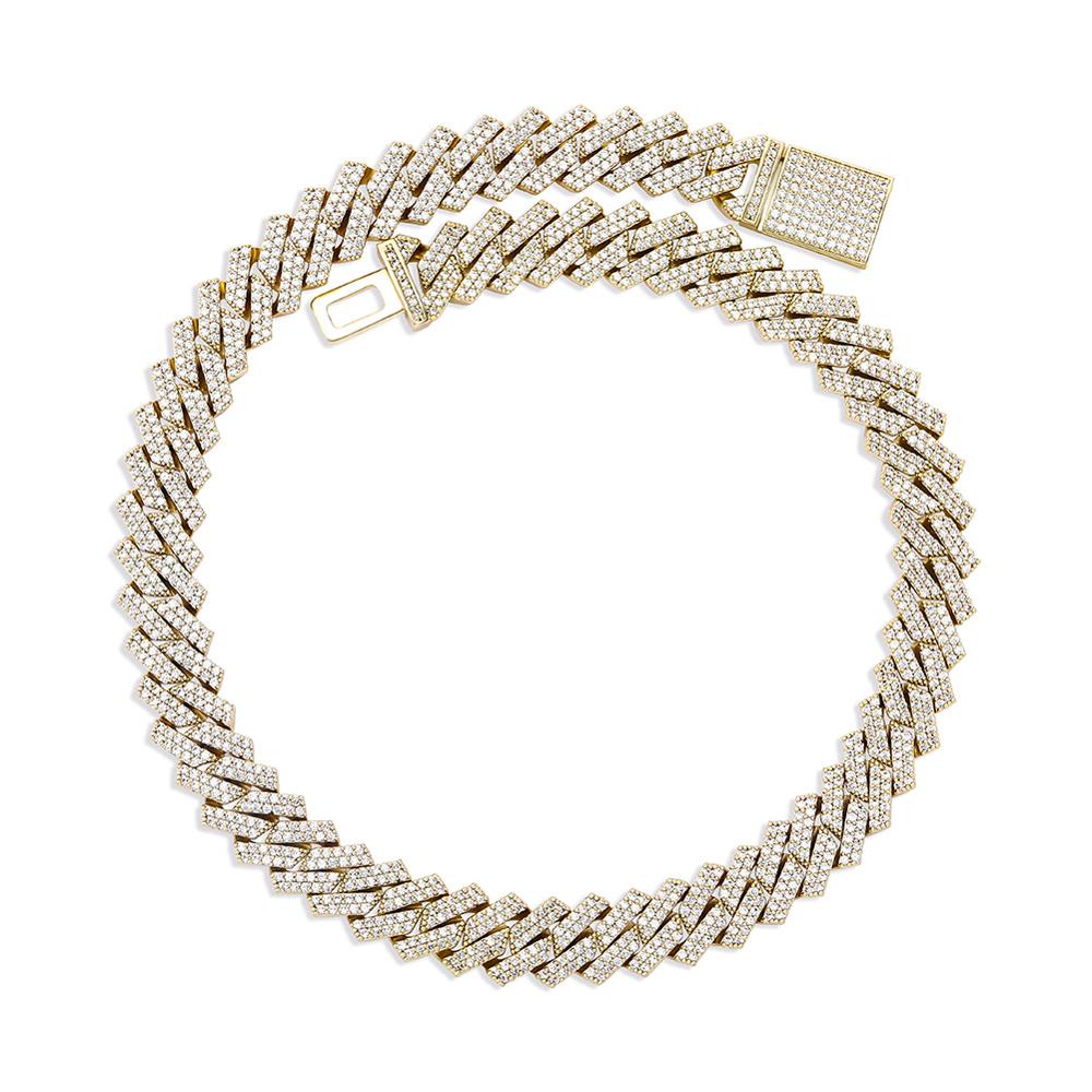 Topgrillz 12ミリメートル/14ミリメートルアイス - Cuban Link Chain 12Mm のレビューと価格