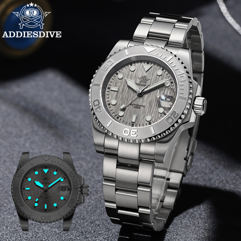 ADDIESDIVE AD2087 メンズ腕時計 防水20B - Watch Accessories のレビューと価格