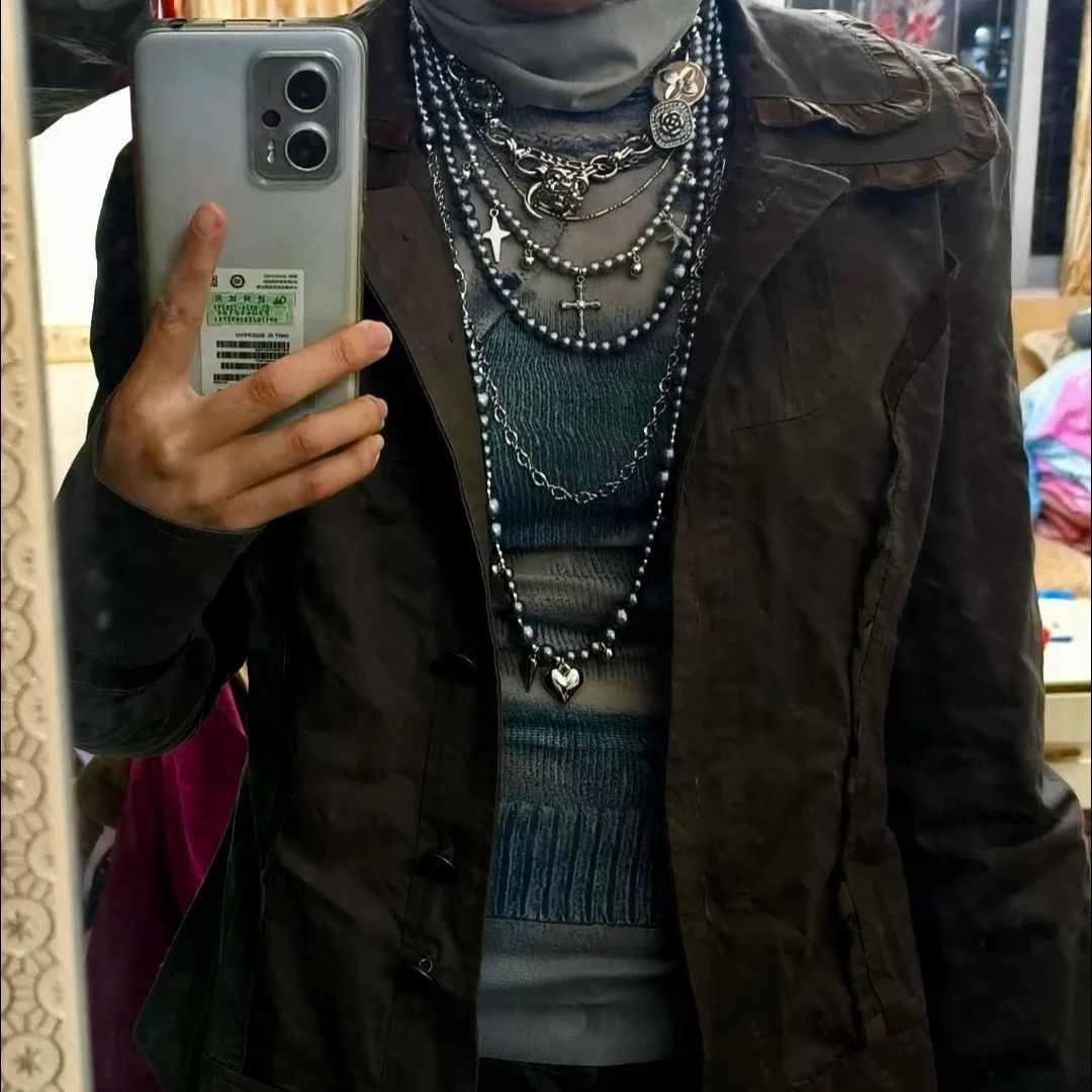 男性と女性のためのチタンとスチールのボディチェーン,オリジナ - Body Jewelry のレビューと価格